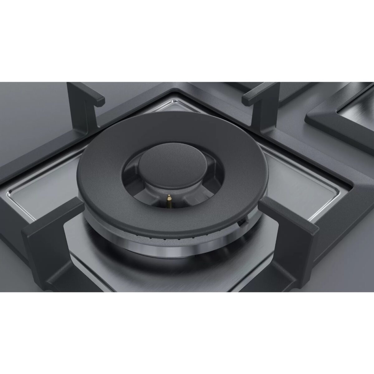 Siemens EP7A2QB20 iQ500 Gazlı Ocak 75 cm Sert cam, Beyaz