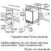 Siemens KU15RAFF0 iQ500 Tezgah Altı Ankastre Soğutucu 82 x 60 cm Düz Menteşe
