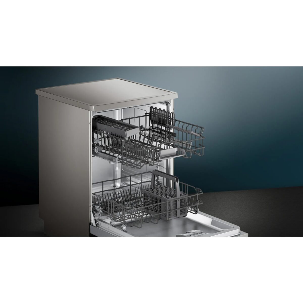 Siemens SN234I01DT iQ300 Solo Bulaşık Makinesi 60 cm Gümüş Inox