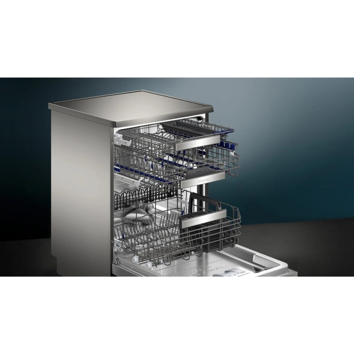 Siemens SN27ZI80DT iQ700 Solo Bulaşık Makinesi 60 cm Gümüş Inox