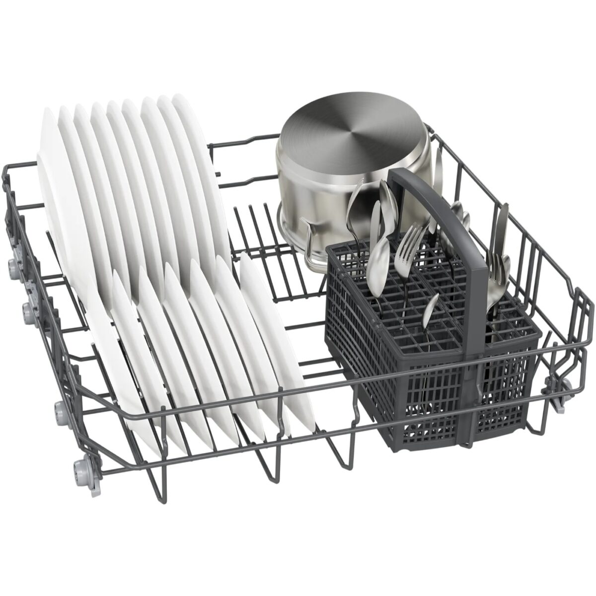 Siemens SN515B01DT iQ100 Yarı Ankastre Bulaşık Makinesi 60 cm Siyah (MONTAJ ŞART)