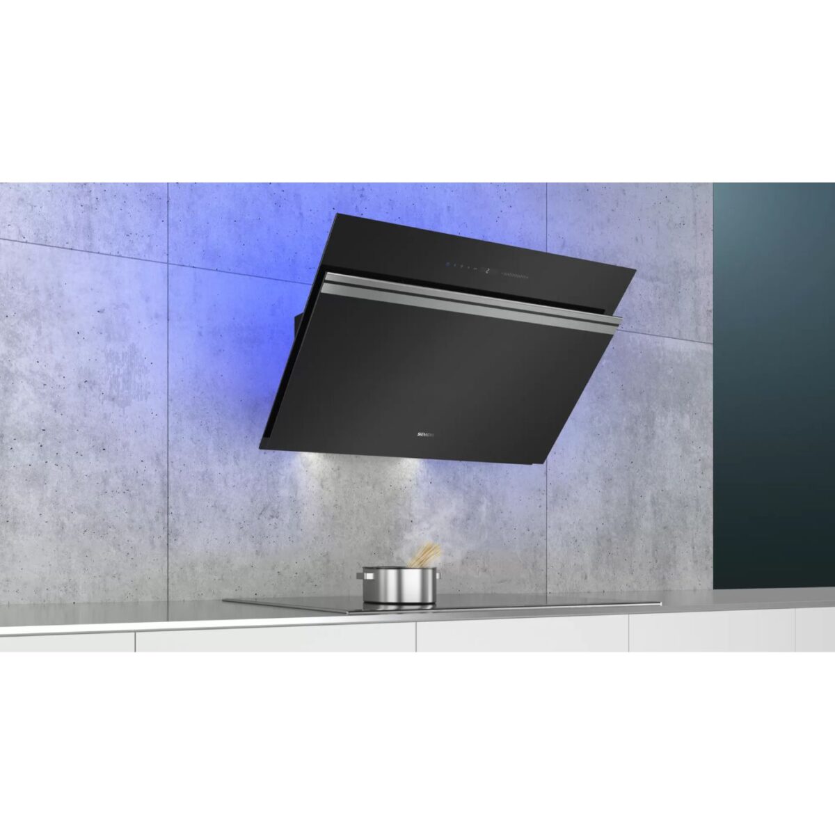 MCSA01832079_PGA5_LC91KWW60_def Siemens LC91KWW60 iQ700 Duvar Tipi Davlumbaz 90 cm Siyah Cam