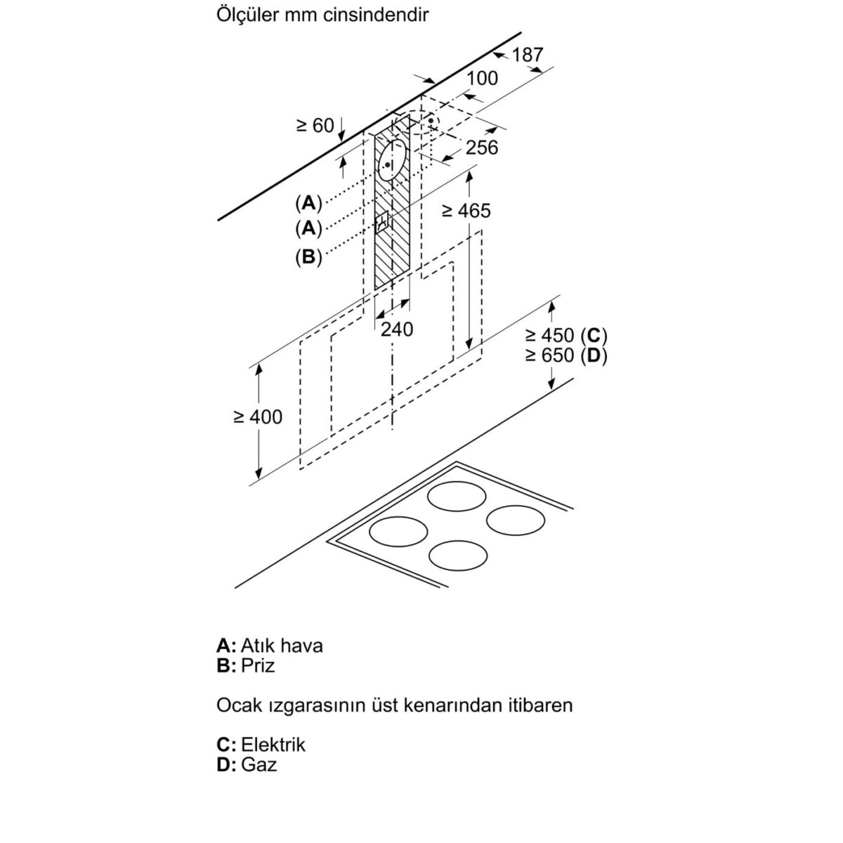 MCZ_01736235_1177358_DWK97HM60_tr-TR Siemens LC91KWW60 iQ700 Duvar Tipi Davlumbaz 90 cm Siyah Cam