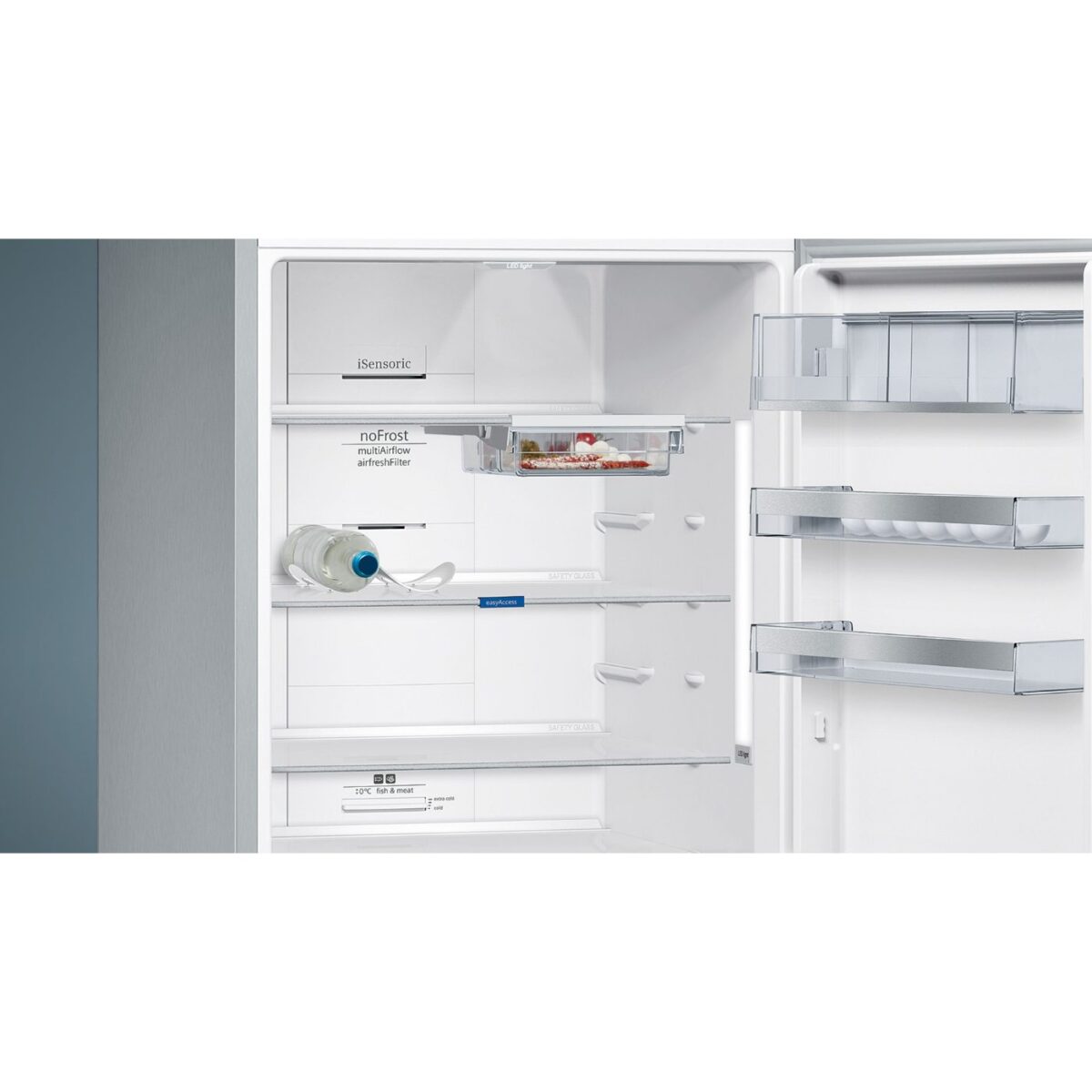 Siemens KG56NLWF0N Alttan Donduruculu Buzdolabı 193 x 70 cm Beyaz iQ500