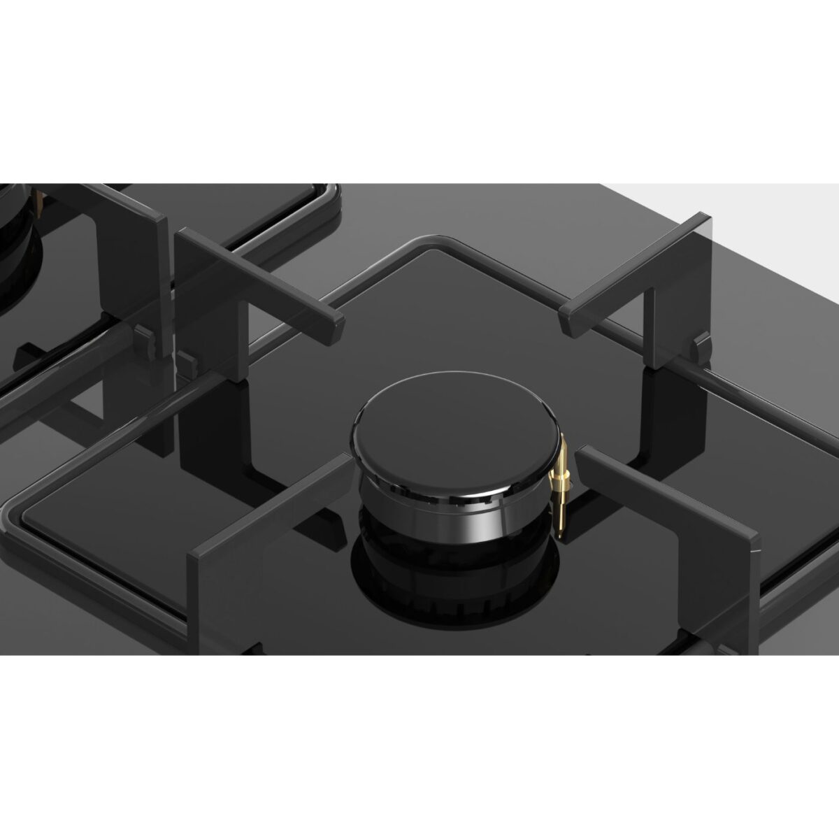 Siemens EN6C8HO12O Gazlı Ocak 60 cm Sert cam, Titanyum gri