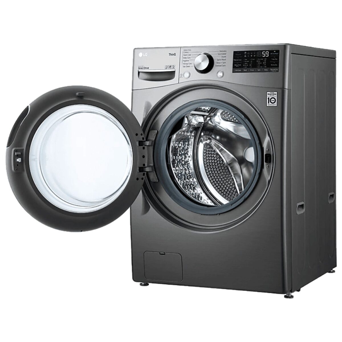 LG F0L9DGP2S Kurutmalı Çamaşır Makinesi Buharlı 14 Kg Yıkama / 8 Kg Kurutma TurboWash